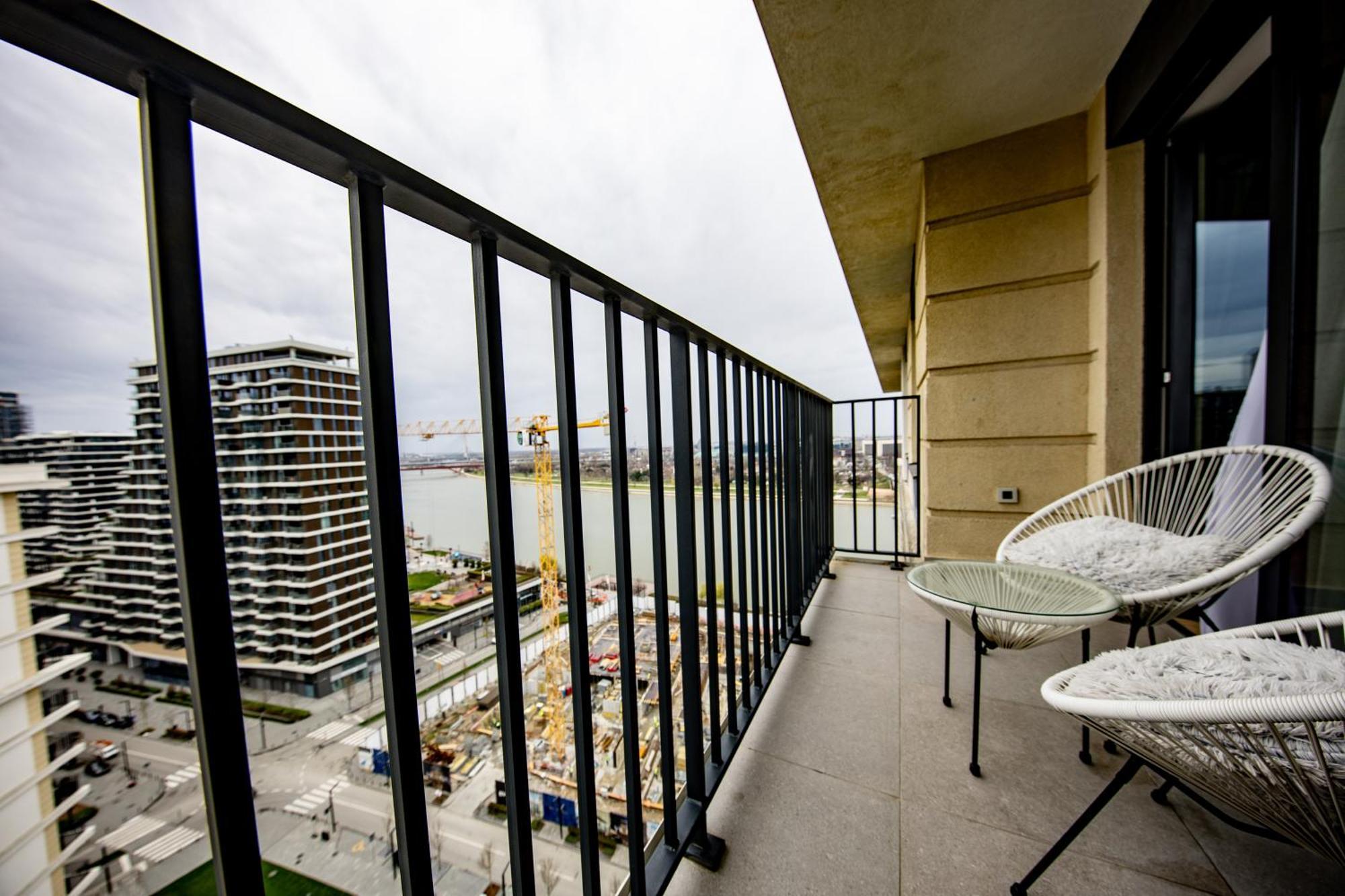 Apartmán Zigzag Belgrade Waterfront - Simfonija 2 Exteriér fotografie